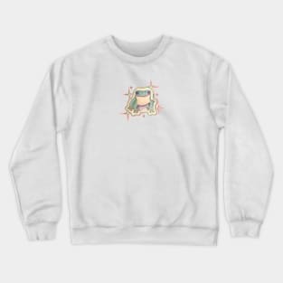 cute frog Crewneck Sweatshirt